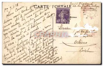 Périgueux — La Cattedrale di San Front (Monumento storico) — editore sconosciuto, n° 44 — Verso