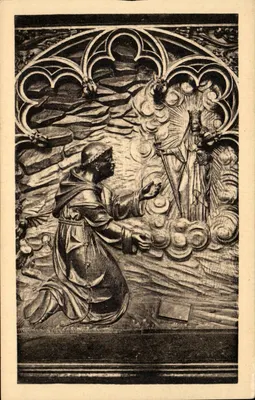 Rouen, Igreja de São Nicolau — Bas-relief do altar de São Antônio