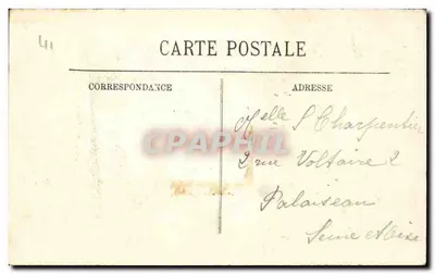 Blois — O Castelo — A Fachada de Francisco I — LL. — Verso