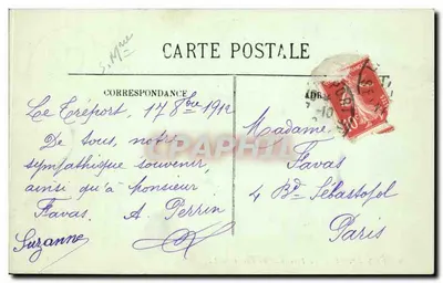 Le Tréport — Promenada Kasyna — LL. n°39 — Rewers