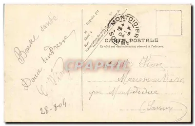 Le Tréport — La Plage — V.P. Paris, No. 8 — Rewers