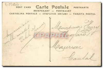 Le Tréport — Il Porto e la Chiesa di San Giacomo — Ind. Lior, n°11 — Verso