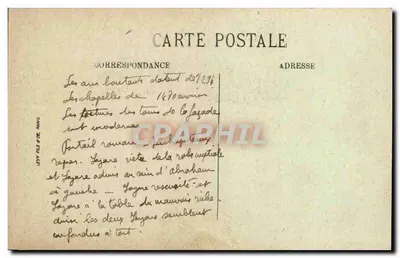 Autun — Katedra (Strona Północna) — LL, nr 50 — Rewers