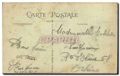 PARIS — O Sacré-Cœur — L. D. — Verso