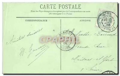 Le Tréport — Widok z mostu obrotowego — LL. — Rewers