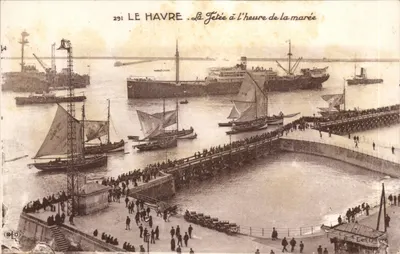 Le Havre — A Doca na Hora da Maré — B.D. n°291