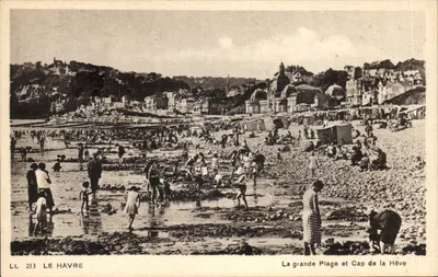 A grande Praia e Cabo da Hève — Le Havre — LL 213