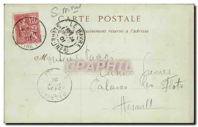 Le Havre — Das Rathaus — ND Phot — Rückseite