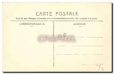 Vista geral de Sainte-Adresse-Plage — Libernaull, editor, Le Havre — Verso