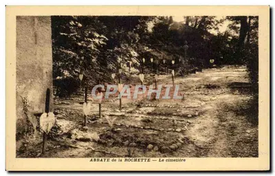 ABBAYE de la ROCHETTE — O cemitério