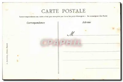 Montautoue — Pielgrzymka — Statua — A. Lachelette, wydawca Rennes — Rewers