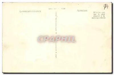 Thonon-les-Bains — Widok z Concise — LL — n° 221 — Rewers
