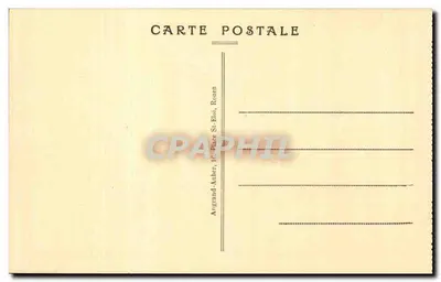 Rouen — A Catedral — editor Eloy, n° 1b — Verso