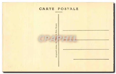 Rouen — O Hotel de Bourgtheroude — Editor Eloy — Verso