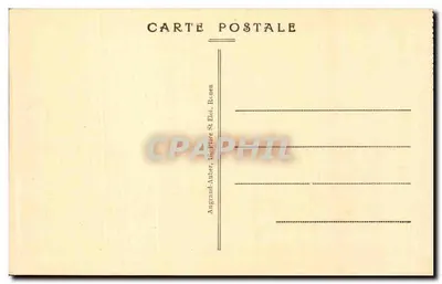 Rouen — O Palácio de Justiça — Editor Angrant-Auber, n°2 — Verso