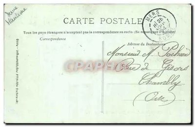 Le Tréport — Quai François 1er — Imprimerie Nouvelle, Paryż, nr 7 — Rewers