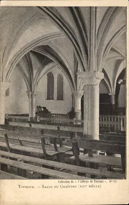Tournus — Sala do Capítulo (século XIII) — Coleção da Abadia de Tournus, N° 61