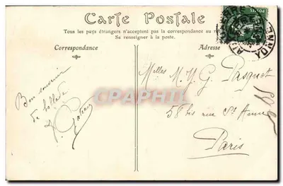 Auxerre — Katedra św. Germaina — Toulot, wyd. ND Phot — Rewers