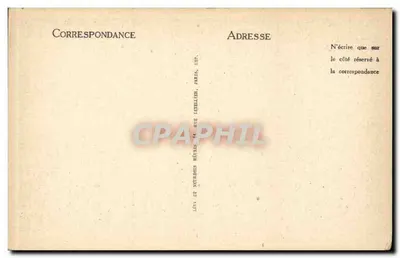 Auxerre — A Prefeitura, antigo Palácio Episcopal — LL — Verso