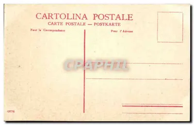 Wenecja - Molo — widok kanału z łódkami i budynkami — wydawca Cartolina Postale n°0778 — Rewers