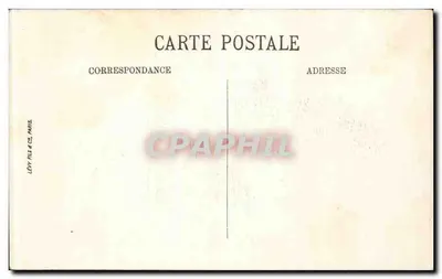 Paryż — Bazylika Świętego Serca Panny Maryi — Front główny — Wydawca Levy Frères & Cie, n° LI — Rewers