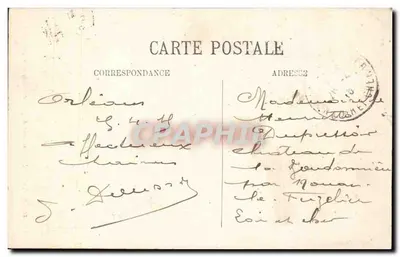 Orléans — Pomnik św. Jadwigi, autorstwa Chapu — L.L. — n°65 — Rewers