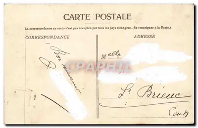 Auxerre — De Kathedraal — Editie van de N° — Achterkant