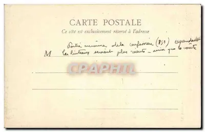 Auxerre — Graf van Sint Germain — B. F., Parijs — Achterkant