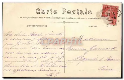 Arcachon-Moulléau — Lasowa przestrzeń — E. fot. — Rewers