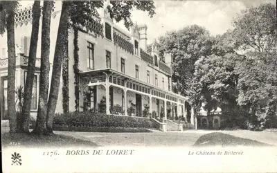 Bords do Loiret — O Castelo de Bellevue — editor M. 8734