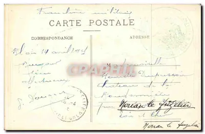 Blois — Rathaus - Le Mail — Verlag Jumel-Pommier — Rückseite
