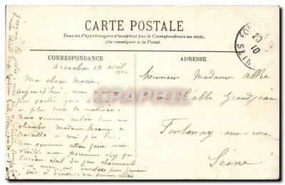 Arcachon — Kasyno (Dawniej Zamek Deganne) — LL. — Rewers