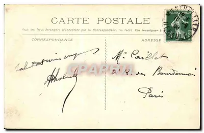 Montpellier — Porte-Bonheur — L. R. n° 1064 — Rewers