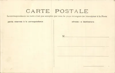 Montpellier — Aqueduc — Wydawca nieznany — Rewers