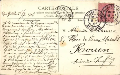 Montpellier - Koło oficerów — Wydawnictwo Nowych Galerii, n°19 — Rewers