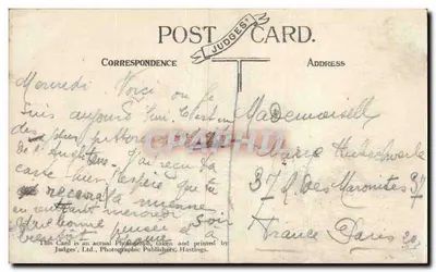 Beachy Head — Eastbourne — Judges — Verso