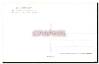 Honfleur — El puerto, la Lieutenancée y el Hotel du Cheval Blanc — C.A.P. París — Reverso