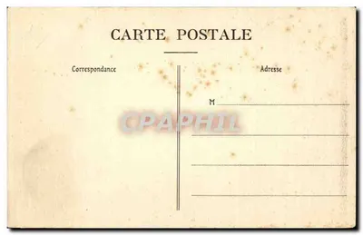 Stare Honfleur — Stare mieszkanie — Léon Leclère — Rewers