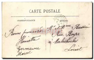 Honfleur — O Cais de Saint-Etienne — Editora LL n°50 — Verso