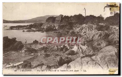 L'Estérel — Vista para o Farol da Baumette, perto de Agay — Selecta