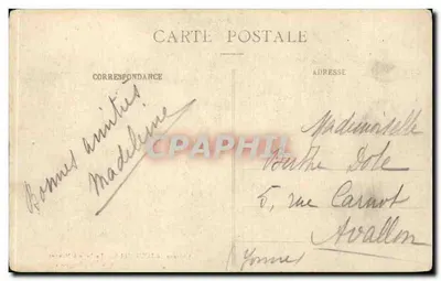 Castelo de BOURBILLY - A Sala de Jantar — Verso