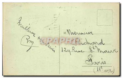 Toulon - A Praça da Liberdade — Edição J. Chartier, n°12 — Verso