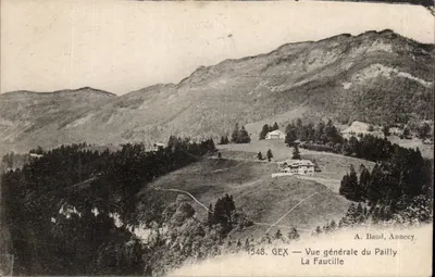 A Foice — Visão geral de Pailly — A. Baud, Annecy