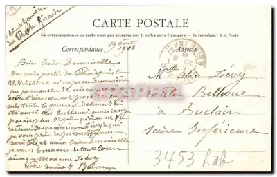 Dives — Een hoek van de binnenplaatsen en tuinen van de Hostellerie van Willem de Veroveraar — Collectie AD — Achterkant
