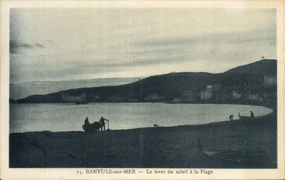 BANYULS-sur-MER — O nascer do sol na Praia — n°15