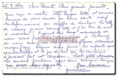 Praia em Cabourg — A Praia na Hora do Banho e as Villas — editor Cap — Verso