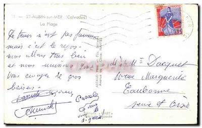 Plaża w St-Aubin-sur-Mer — animowany widok — Wydawnictwo Gaby — Rewers