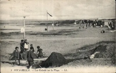 Riva-Bella — Crianças na Praia — LL.