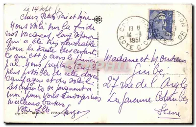 Kościół św. Piotra w Beaune — widok klasztoru — L'Art Décoratif, nr 232 — Rewers