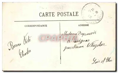 Blois — Katedra św. Nikodema — LL. nr 148 — Rewers